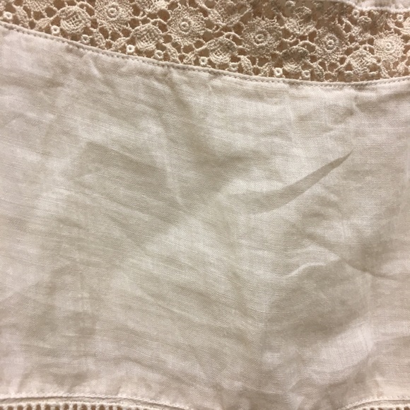 Boho 100% Raime Linen top. - Picture 2 of 5
